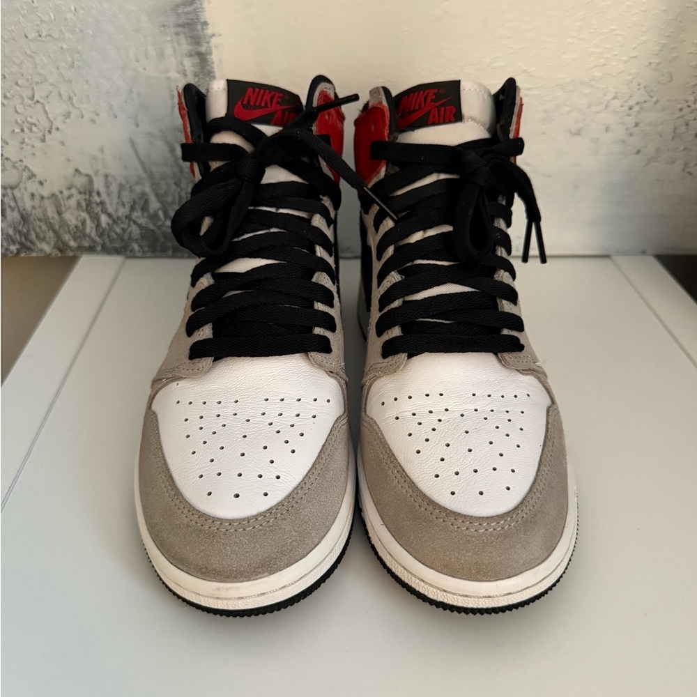 Jordan 1 Retro High OG Heritage White Red Black Size 6Y / Women’s 7.5